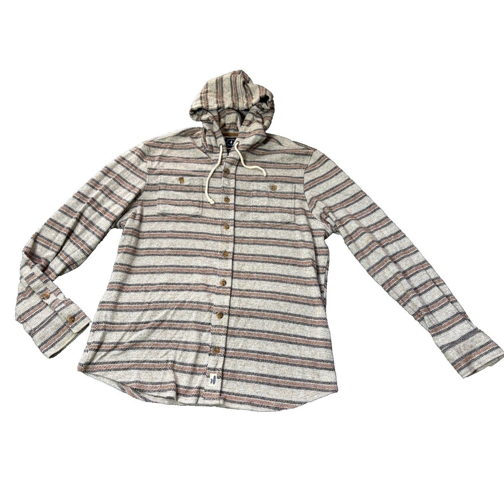 Johnnie O Jacket Mens Large Full Zip Hoodie Two Pocket Long Sleeve 2 Pocket